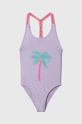 Zdjęcie produktu zippy jednoczęściowy strój kąpielowy dziecięcy kolor fioletowy
