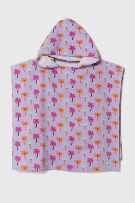 Zdjęcie produktu zippy ręcznik bawełniany dziecięcy kolor fioletowy