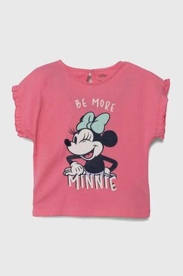 Zdjęcie produktu zippy t-shirt bawełniany dziecięcy kolor różowy