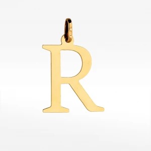 Zdjęcie produktu Złota zawieszka literka R