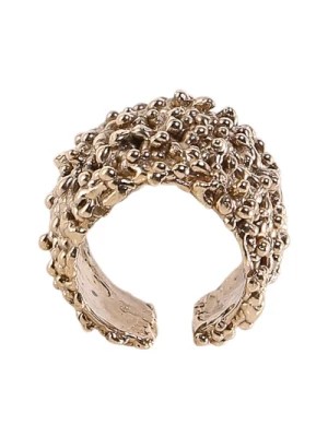 Zdjęcie produktu Złoty Metalowy Pierścień Elegancki Styl Axum