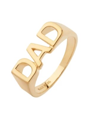 Zdjęcie produktu Złoty pierścień dla taty - stylowy dodatek dla modnych kobiet Maria Black