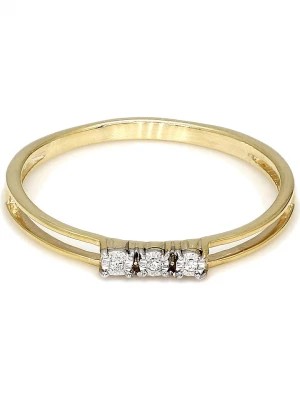 Zdjęcie produktu Vittoria Jewels Złoty pierścionek z diamentami rozmiar: 62