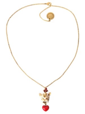 Zdjęcie produktu Złoty Serce Wisior Naszyjnik Dolce & Gabbana