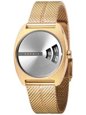 Zdjęcie produktu Złoty Stalowy Analogowy Zegarek Damski Esprit