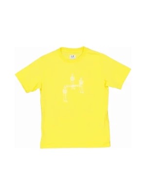 Zdjęcie produktu Żółta koszulka British Sailor dla chłopców C.p. Company