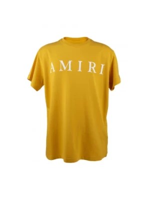 Zdjęcie produktu Żółta Koszulka z Logo Amiri