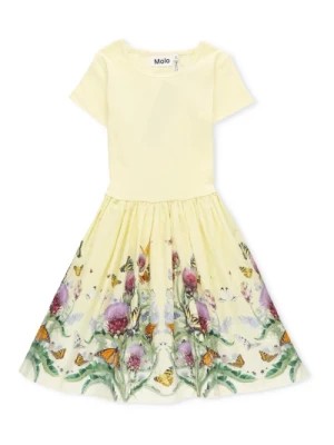 Zdjęcie produktu Żółta Sukienka z Artichoke Patch dla Dziewczynki Molo