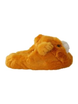 Zdjęcie produktu Żółte Lion Logo Loafers Buty Dolce & Gabbana
